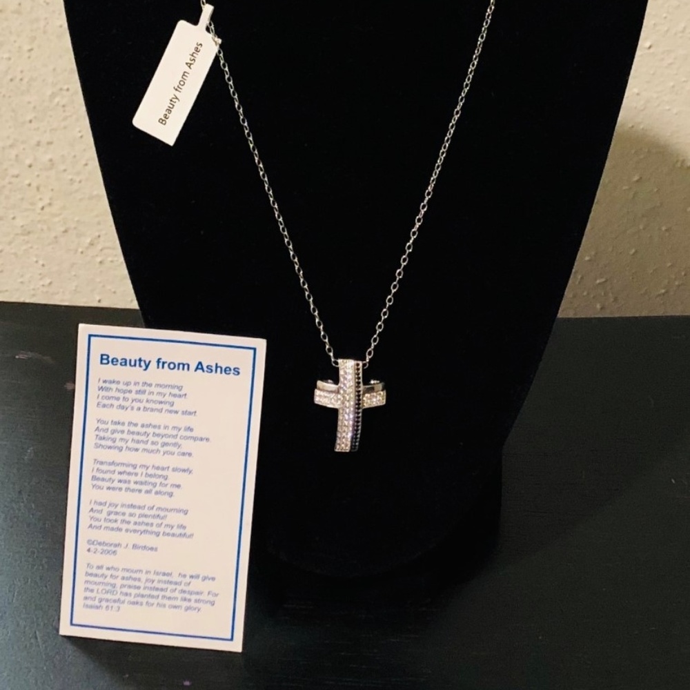 Beauty From Ashes Fine 925‎ Sterling Silver Necklace